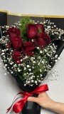 SEVEN BLOMMS 7 KIRMIZI GÜL BUKETİ