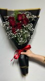 SEVEN BLOMMS 7 KIRMIZI GÜL BUKETİ