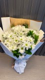Fresh White Papatya buketi