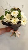 BEYAZ GERBERA BUKETİ