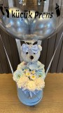 Aramıza Hoşgeldin Küçük Prens: Peluş Ayıcıklı & Balonlu Mavi Bebek Kutusu